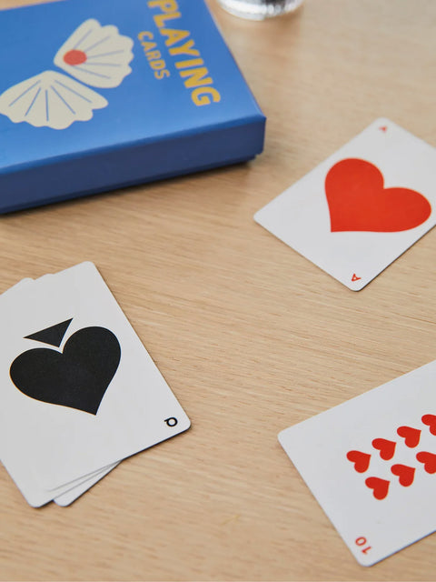 Playing cards coffee table edt.